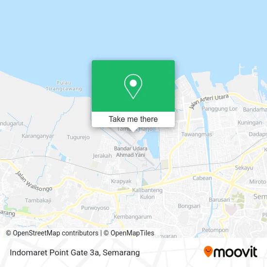 Indomaret Point Gate 3a map