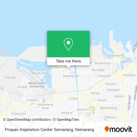 Propan Inspiration Center Semarang map