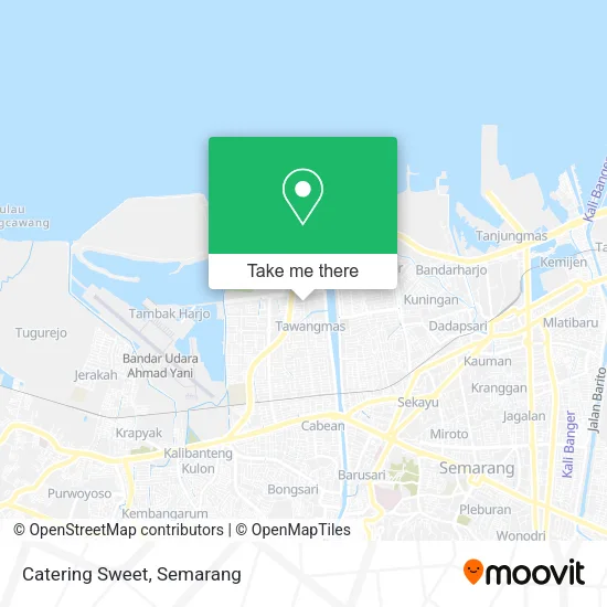 Catering Sweet map