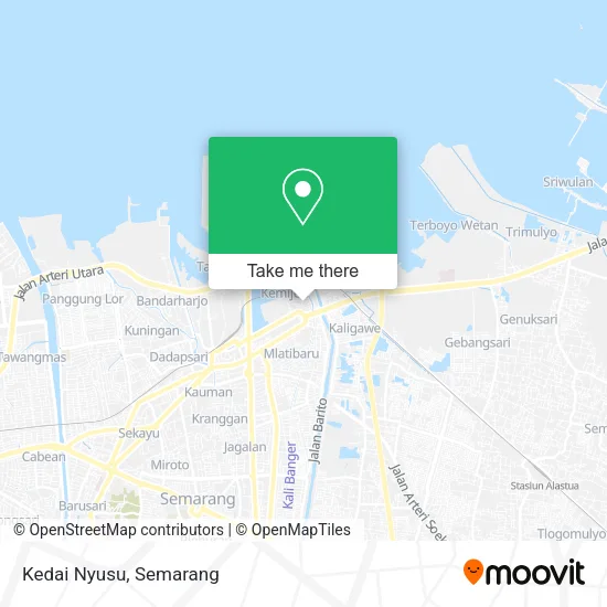 Kedai Nyusu map
