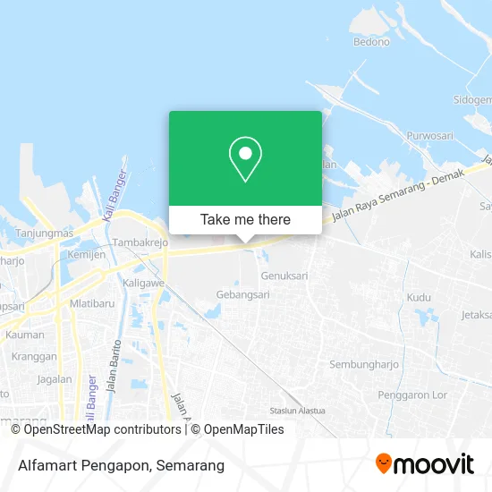 Alfamart Pengapon map