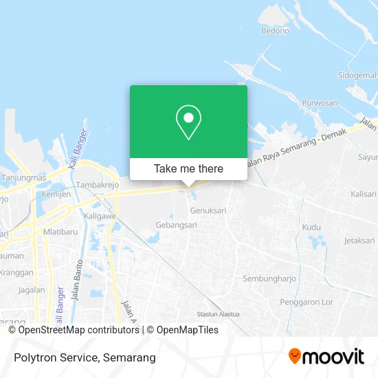 Polytron Service map