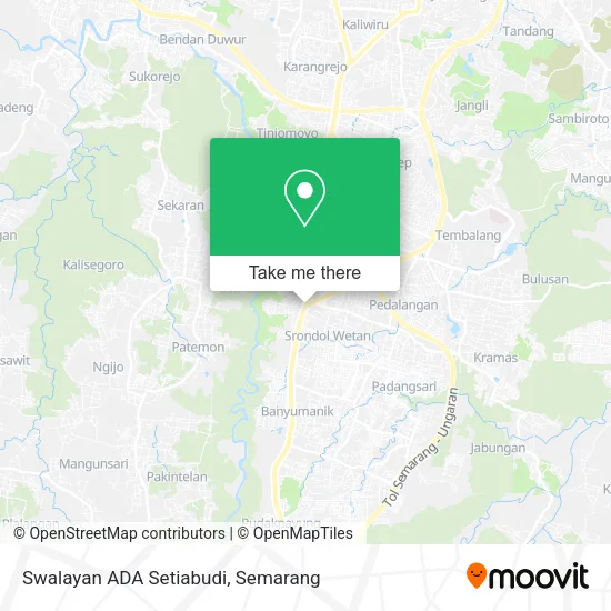 Swalayan ADA Setiabudi map