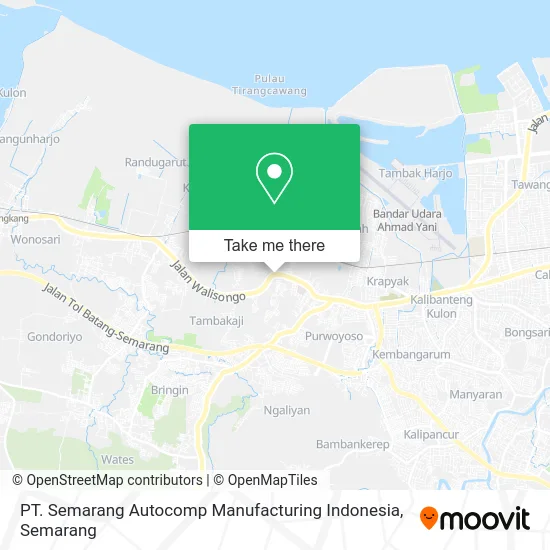 PT. Semarang Autocomp Manufacturing Indonesia map