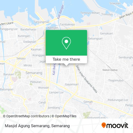 Masjid Agung Semarang map