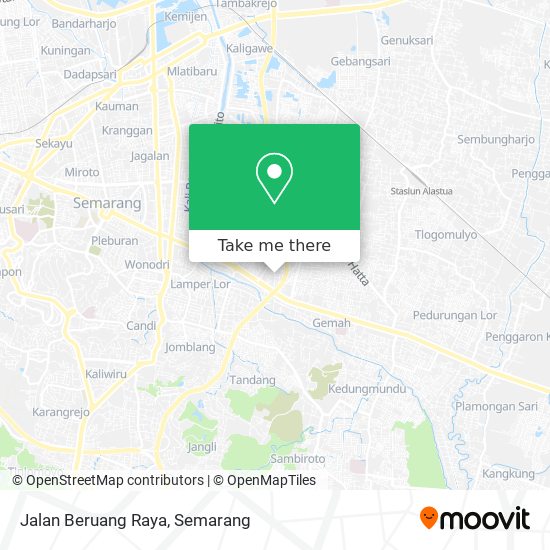 Jalan Beruang Raya map