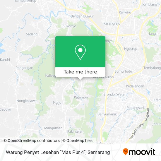 Warung Penyet Lesehan "Mas Pur 4" map