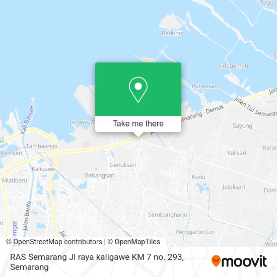 RAS Semarang Jl raya kaligawe KM 7 no. 293 map
