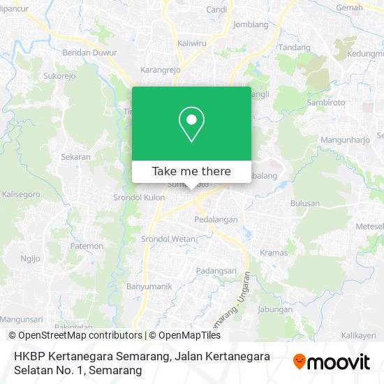 HKBP Kertanegara Semarang, Jalan Kertanegara Selatan No. 1 map