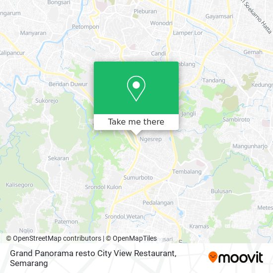 Grand Panorama resto City View Restaurant map