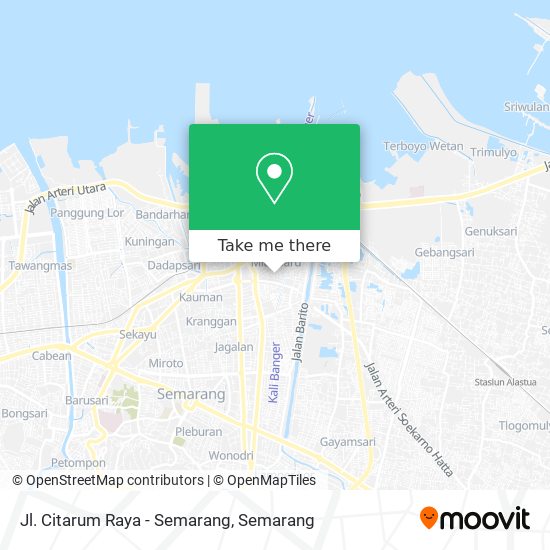 Jl. Citarum Raya - Semarang map