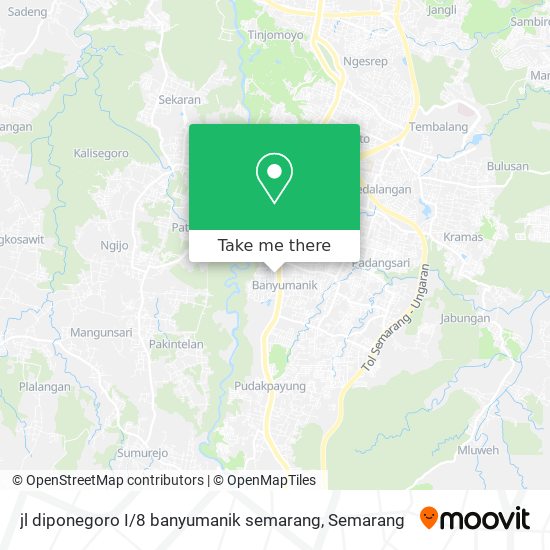 jl diponegoro I / 8 banyumanik semarang map