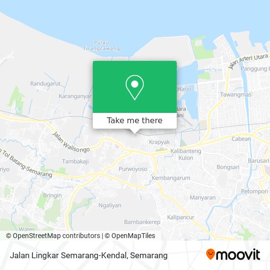 Jalan Lingkar Semarang-Kendal map