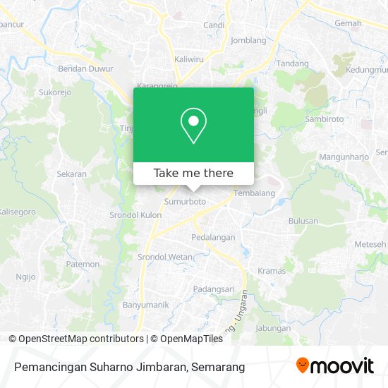 Pemancingan Suharno Jimbaran map