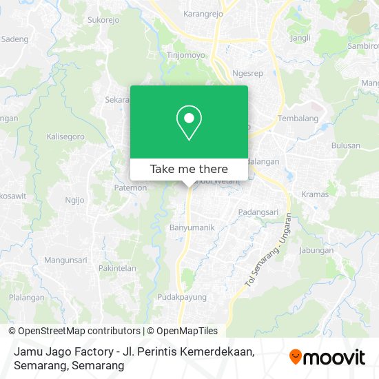 Jamu Jago Factory - Jl. Perintis Kemerdekaan, Semarang map