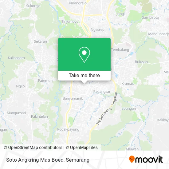 Soto Angkring Mas Boed map