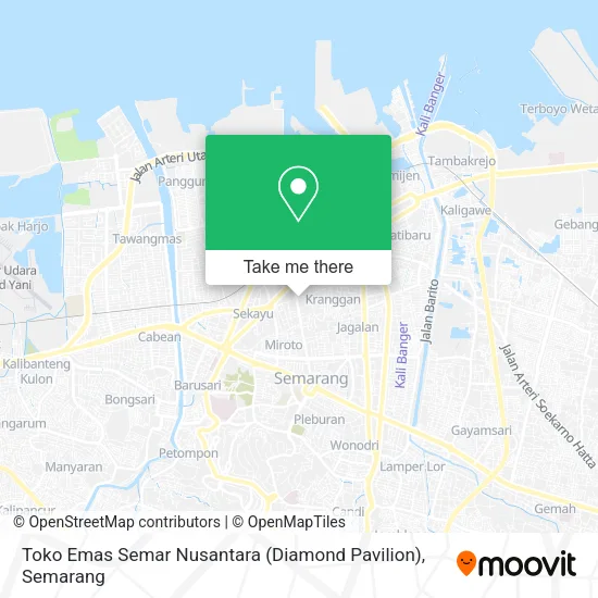 Toko Emas Semar Nusantara (Diamond Pavilion) map
