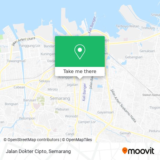 Jalan Dokter Cipto map