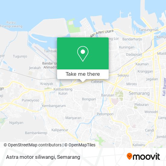 Astra motor siliwangi map