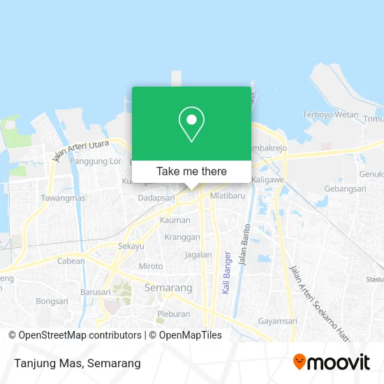 Tanjung Mas map
