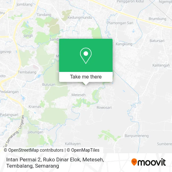 Intan Permai 2, Ruko Dinar Elok, Meteseh, Tembalang map