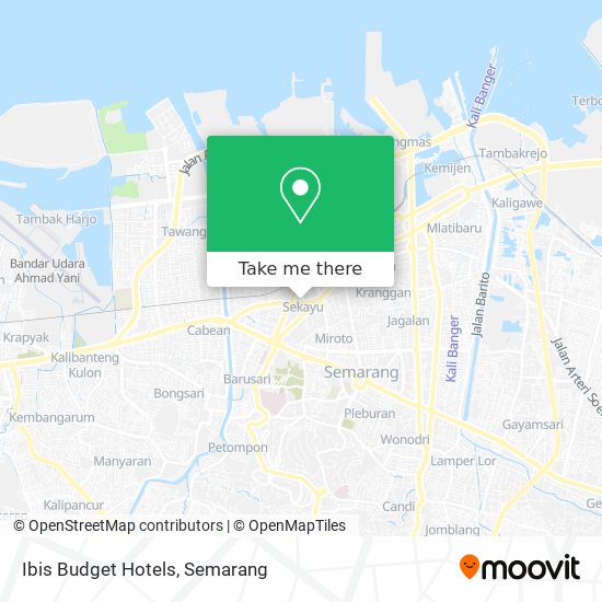 Ibis Budget Hotels map