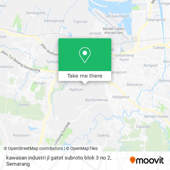 kawasan industri jl gatot subroto blok 3 no 2 map