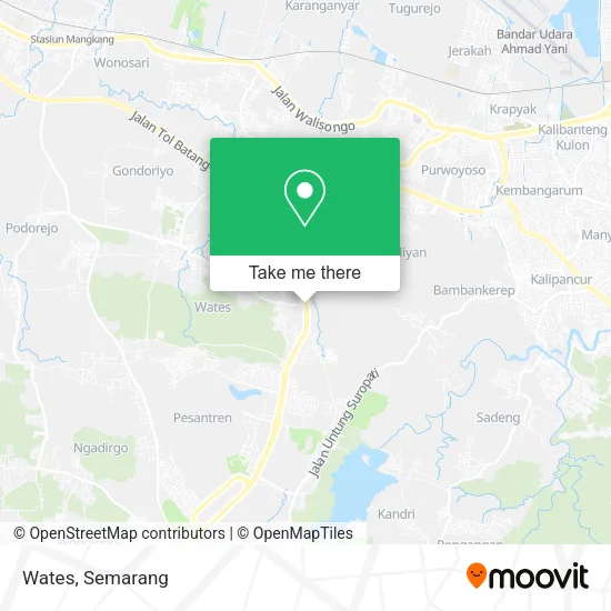 Wates map