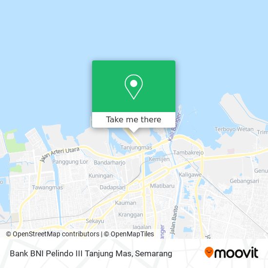 Bank BNI Pelindo III Tanjung Mas map