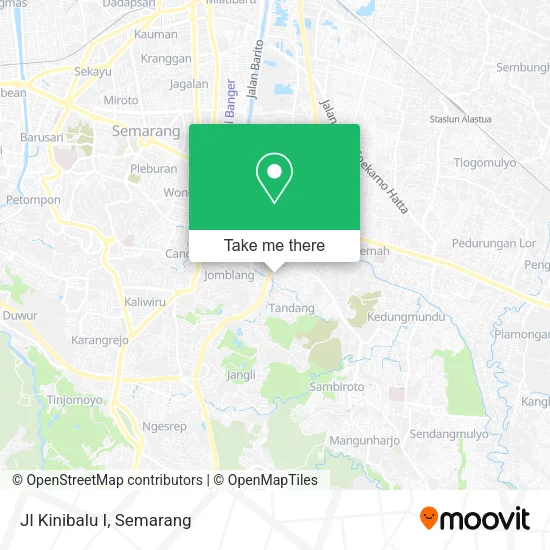 Jl Kinibalu I map
