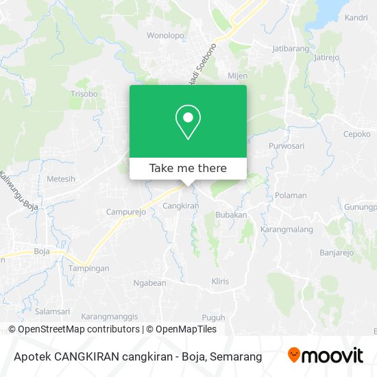 Apotek CANGKIRAN cangkiran - Boja map