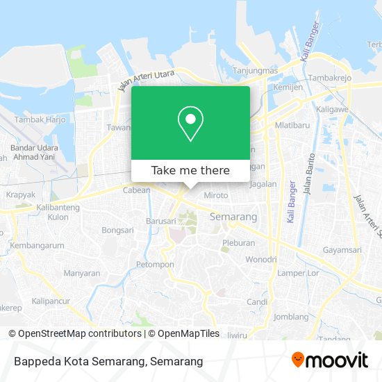 Bappeda Kota Semarang map