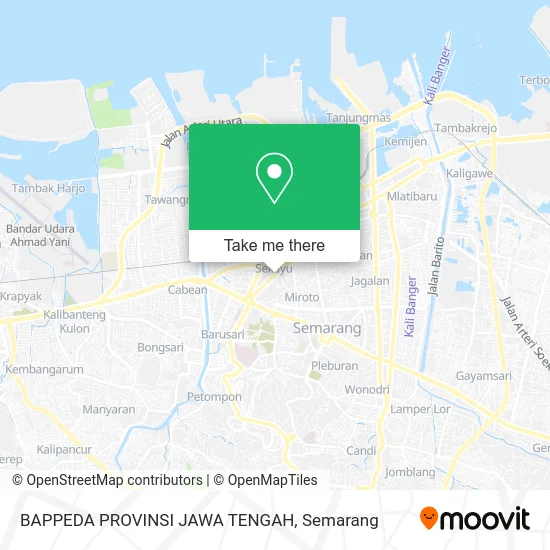 BAPPEDA PROVINSI JAWA TENGAH map