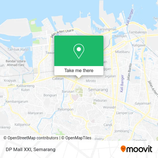 DP Mall XXI map