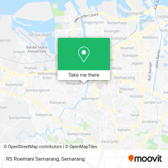 RS Roemani Semarang map
