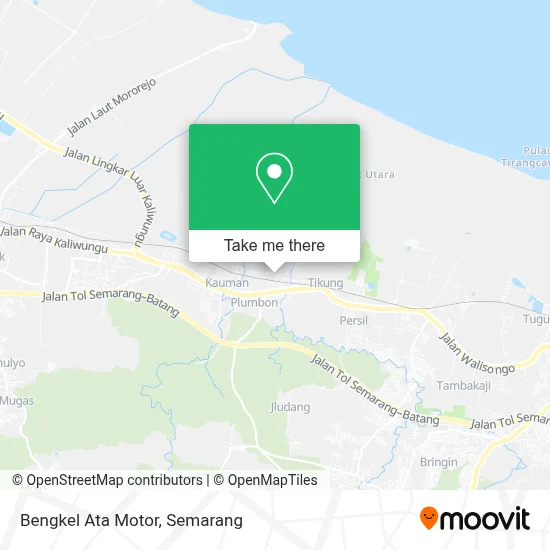 Bengkel Ata Motor map