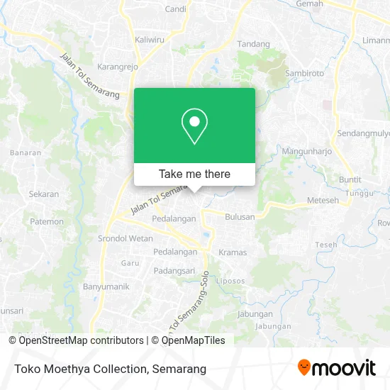 Toko Moethya Collection map