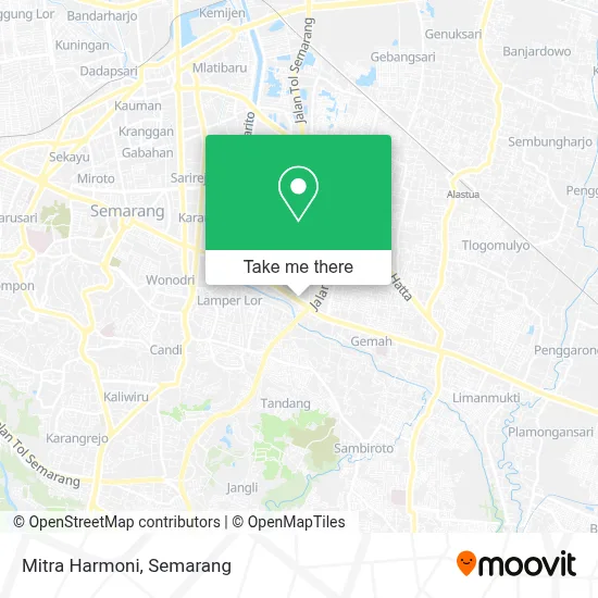 Mitra Harmoni map