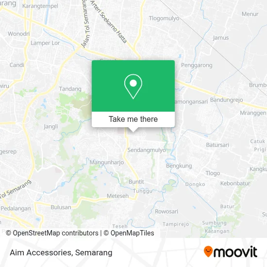 Aim Accessories map