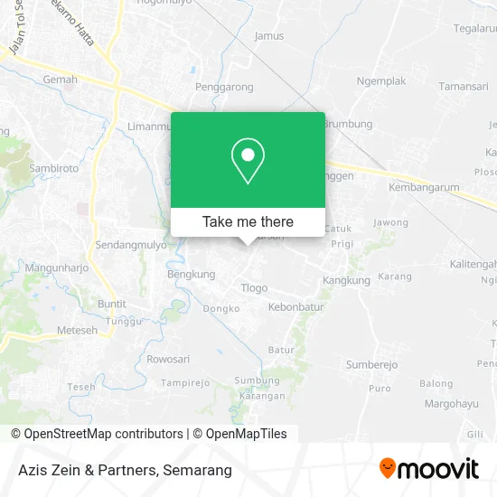 Azis Zein & Partners map