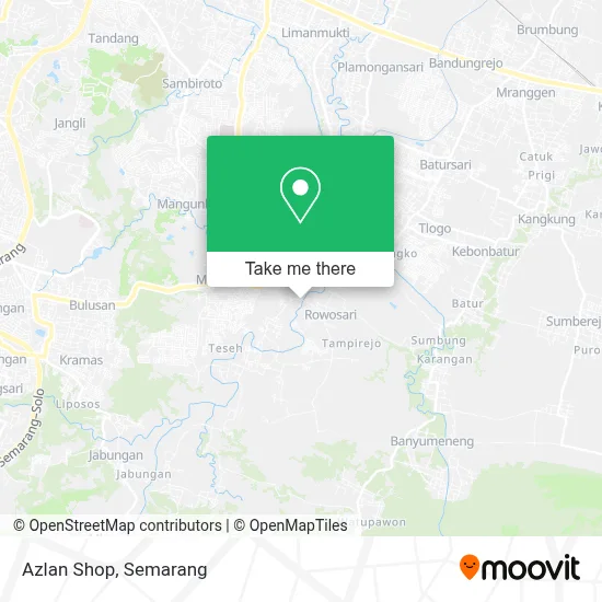 Azlan Shop map