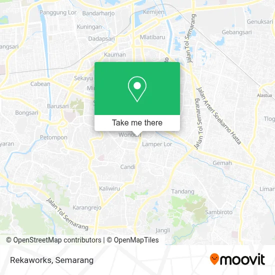 Rekaworks map