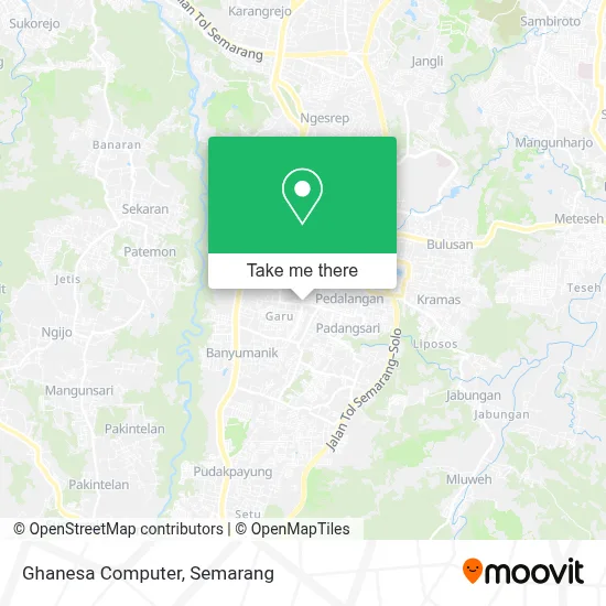 Ghanesa Computer map