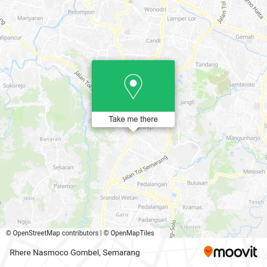 Rhere Nasmoco Gombel map