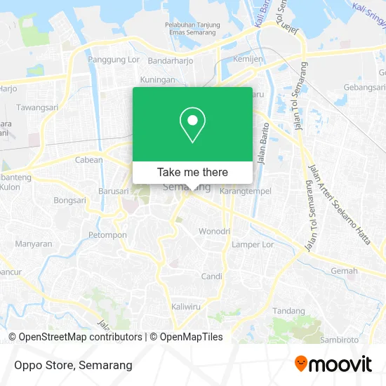 Oppo Store map
