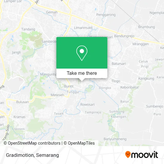 Gradimotion map