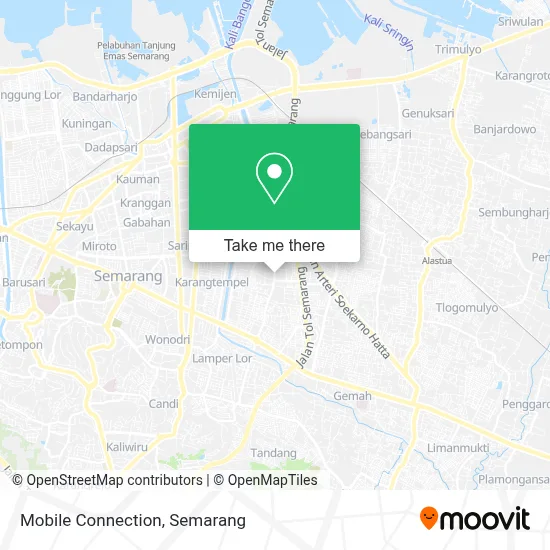 Mobile Connection map