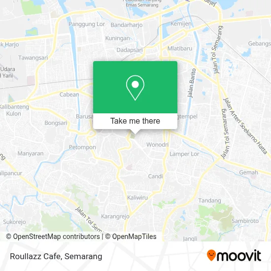 Roullazz Cafe map