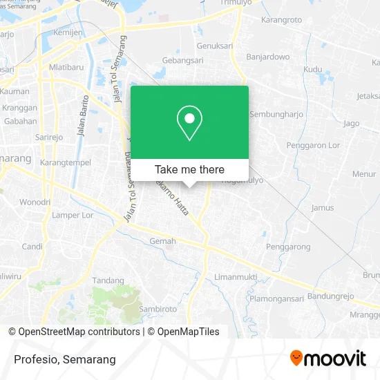 Profesio map