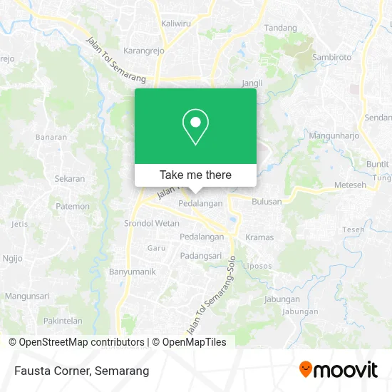 Fausta Corner map